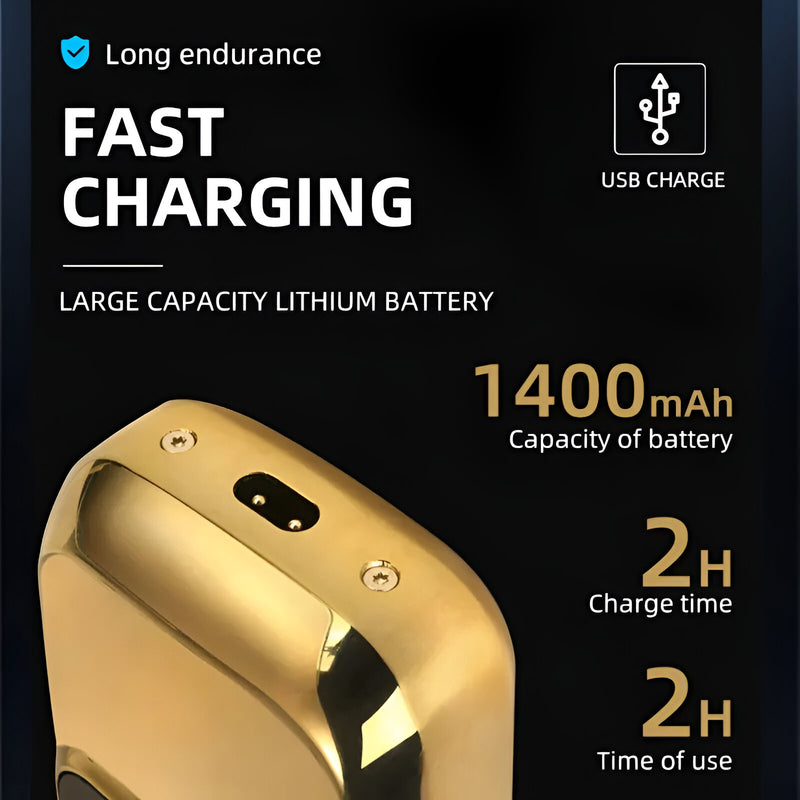 electric foil shaver for men, view 7 - MRSLM
