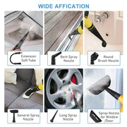 handheld electric steam cleaner, view 3 - MRSLM