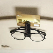 car sun visor sunglass and card clip, view 6 - MRSLM