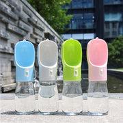 portable pet water bottle with food bowl, view 9 - MRSLM