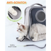 breathable dog backpack carrier, view 6 - MRSLM