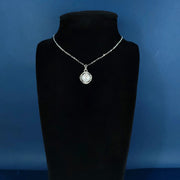 Freshwater pearl 925 silver pendant necklace - MRSLM