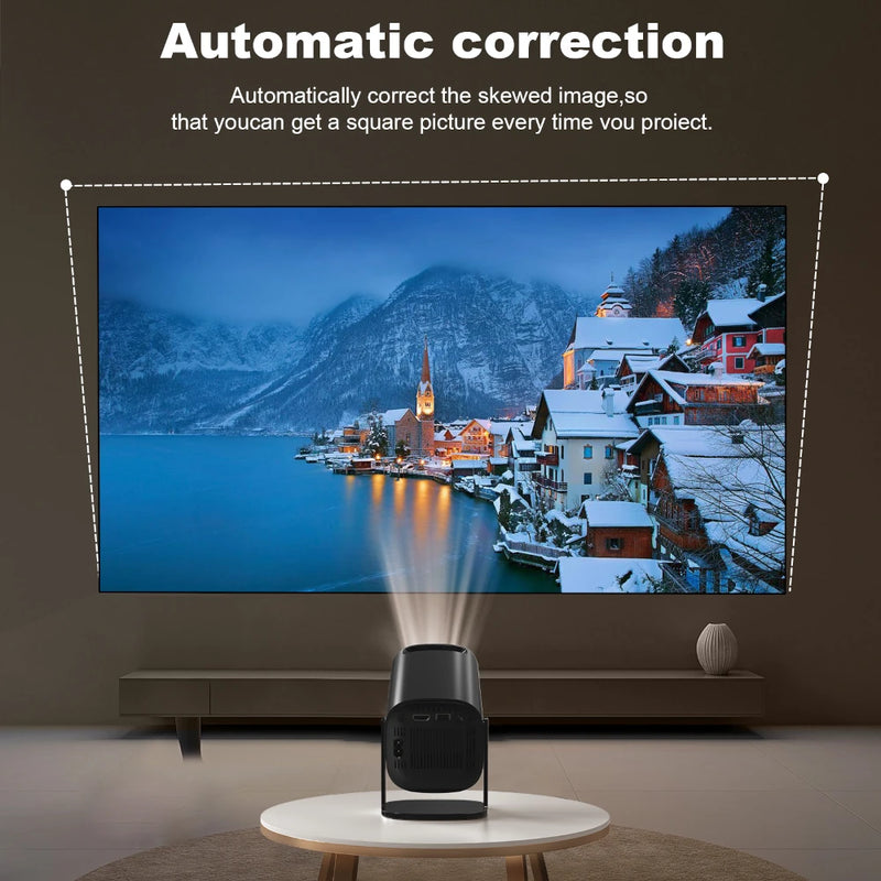 smart mini home cinema projector, view 5 - MRSLM