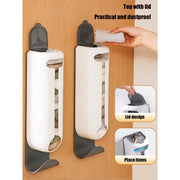 wall-mounted plastic bag dispenser, view 4 - MRSLM