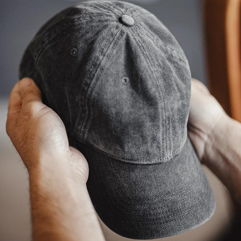 vintage frayed baseball cap, view 6 - MRSLM