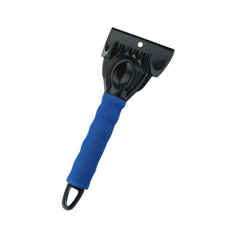 ice scraper with snow brush, view 2 - MRSLM