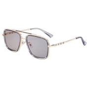 vintage square oversized sunglasses, view 6 - MRSLM