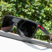polarized square sunglasses, view 7 - MRSLM