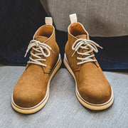 men's handmade suede ankle boots, view 7 - MRSLM