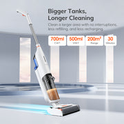 cordless wet dry cleaning smart washing mop, view 6 - MRSLM