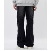men's loose stitched jeans, view 2 - MRSLM
