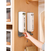 wall-mounted plastic bag dispenser, view 3 - MRSLM