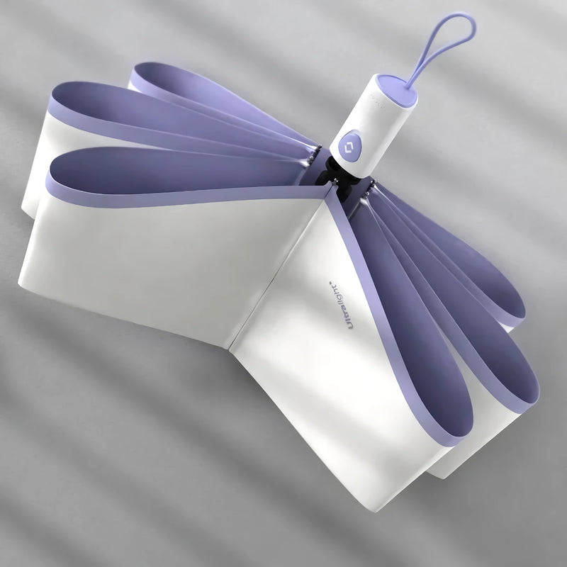 uv protection folding automatic umbrella for women, view 5 - MRSLM