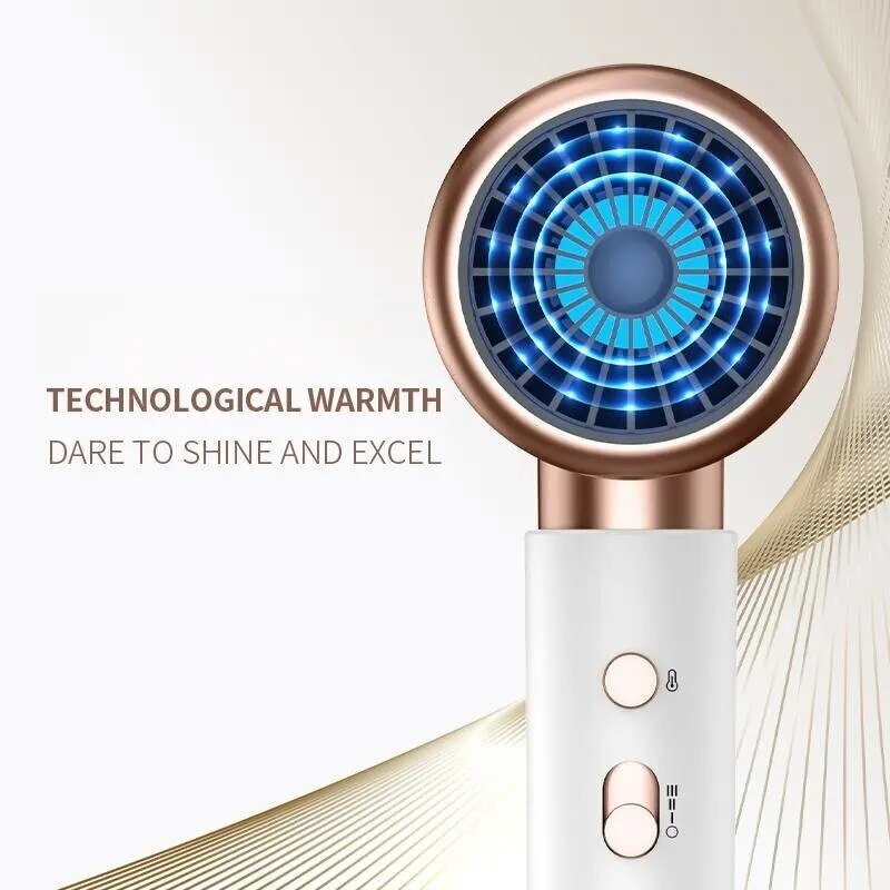 Secador de cabelo iônico profissional de 2200 W