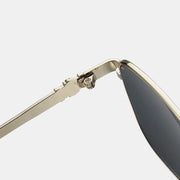 metal square frame sunglasses, view 12 - MRSLM