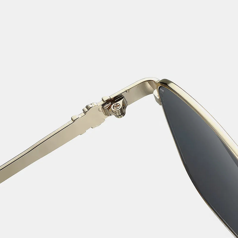metal square frame sunglasses, view 12 - MRSLM