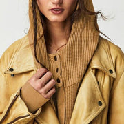 waffle zip-up hoodie, view 8 - MRSLM