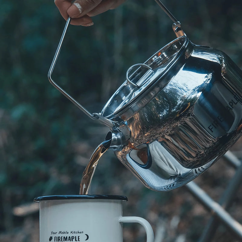 1.2l stainless steel camping kettle, view 4 - MRSLM