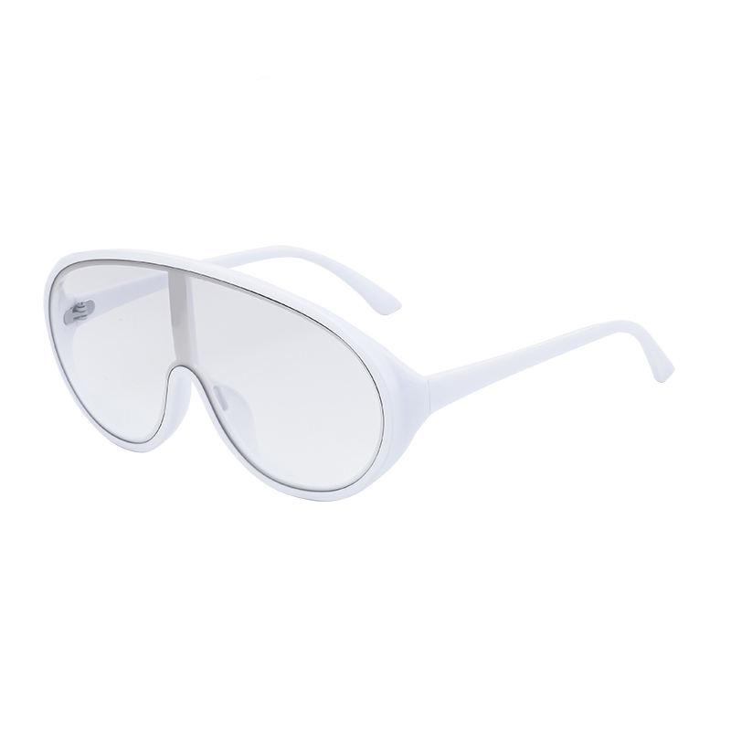 oversized shield sunglasses, view 4 - MRSLM