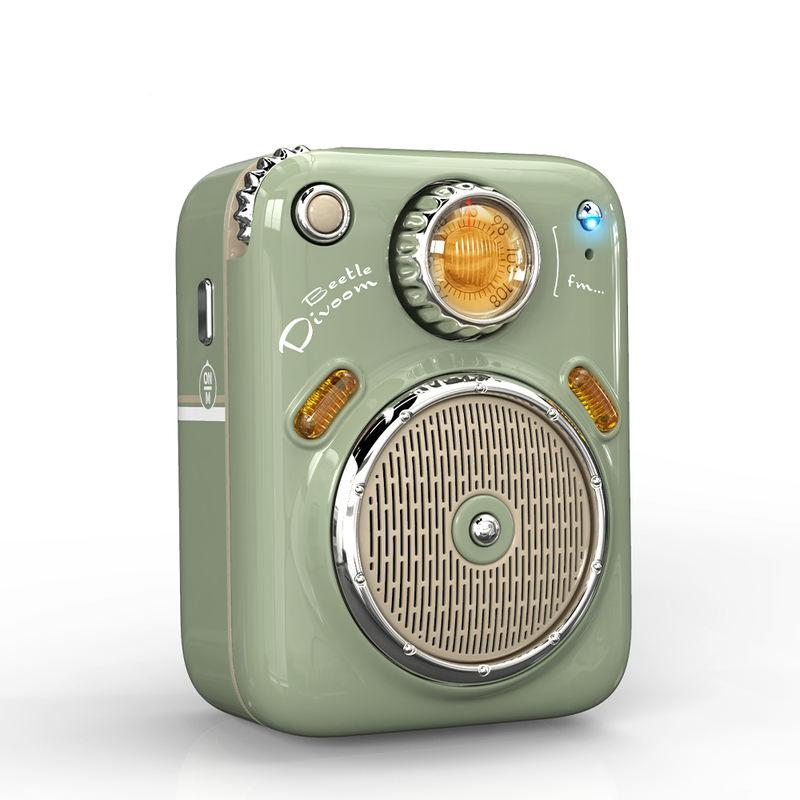 Mini alto-falantes retrô sem fio Bluetooth