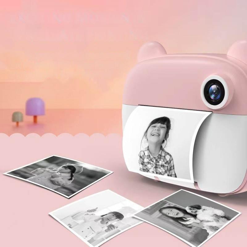 Kids Instant Print Digital Camera with Video Recorder & 32GB Memory Card
