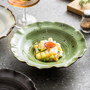 ceramic flower bowl, view 5 - MRSLM