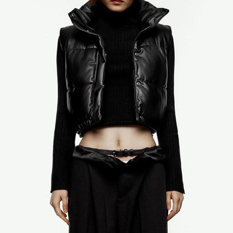 slim fit zipper vest - MRSLM