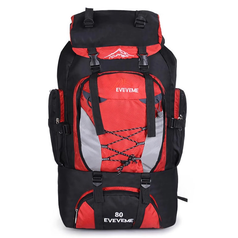 80L outdoor adventure backpack, view 4 - MRSLM