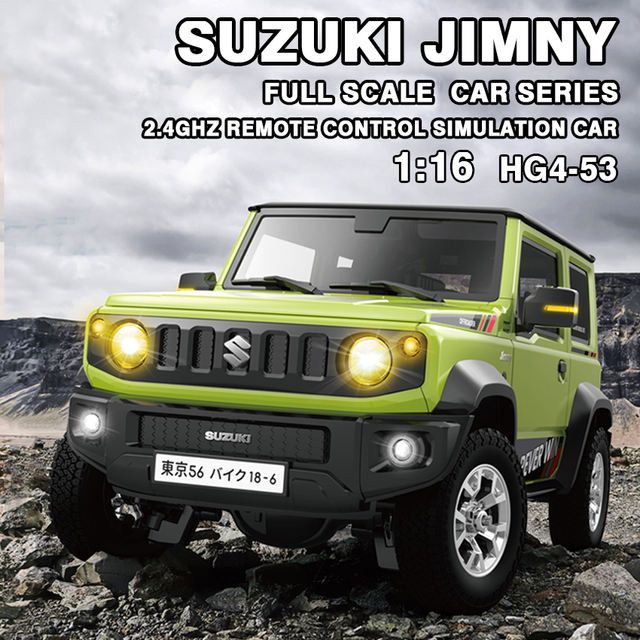 1/16 Scale Pro RC Crawler mit simuliertem Licht-, Sound- und Rauchsystem