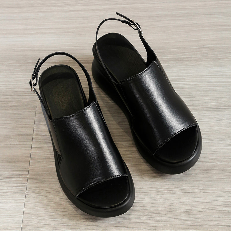 women's summer wedge sandals, view 6 - MRSLM
