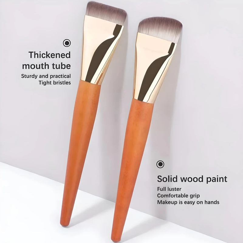 ultra thin flat foundation brush, view 6 - MRSLM