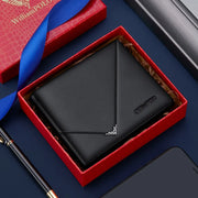 Men's slim leather wallet, view 3 - MRSLM