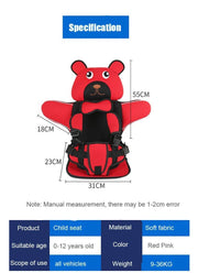 Adjustable breathable baby seat cushion, view 14 - MRSLM