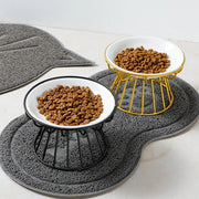 ceramic pet bowl set, view 6 - MRSLM
