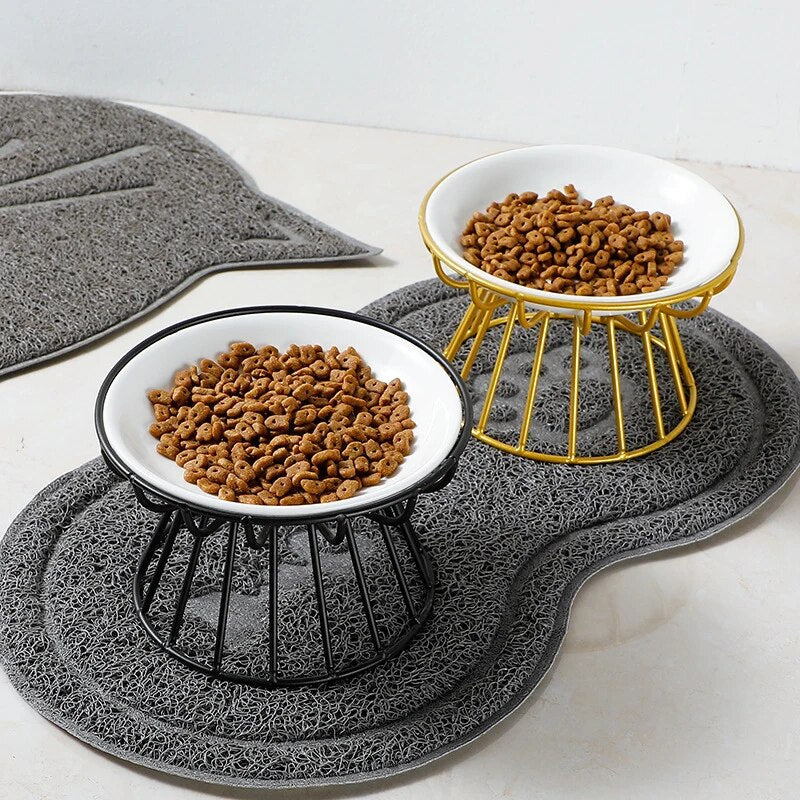 ceramic pet bowl set, view 6 - MRSLM