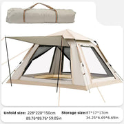 instant setup waterproof camping tent, view 2 - MRSLM