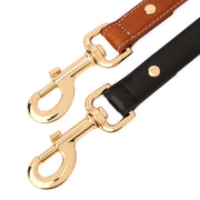 adjustable genuine leather dog leash, view 8 - MRSLM