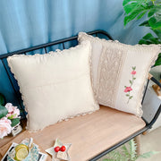 handmade woven cushion cover, view 5 - MRSLM