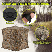 Lightweight camouflage camping tent, view 8 - MRSLM