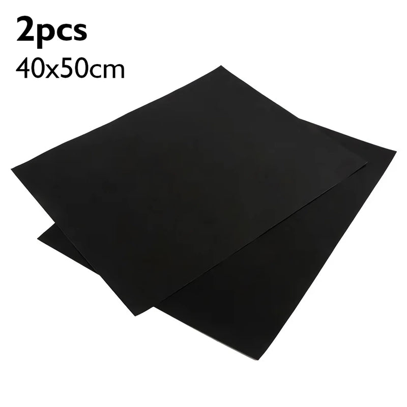 reusable non-stick BBQ grill mat, view 2 - MRSLM