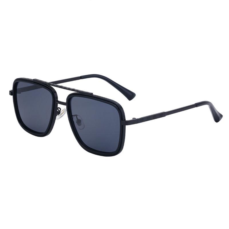 vintage square oversized sunglasses, view 5 - MRSLM