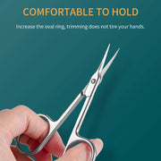 stainless steel precision nail scissors, view 7 - MRSLM