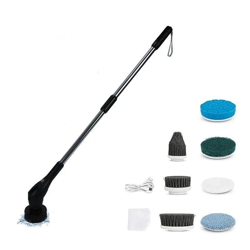 electric spin cleaning brush, view 3 - MRSLM