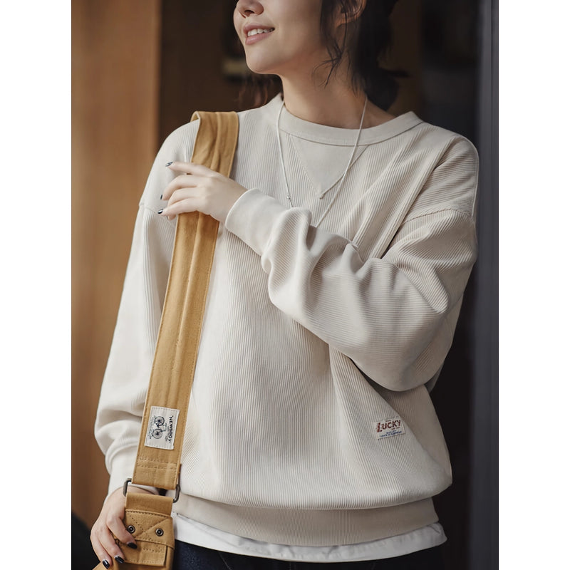 vintage chenille sweater pullover, view 9 - MRSLM