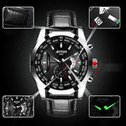 luminous calendar skeleton watch, view 9 - MRSLM