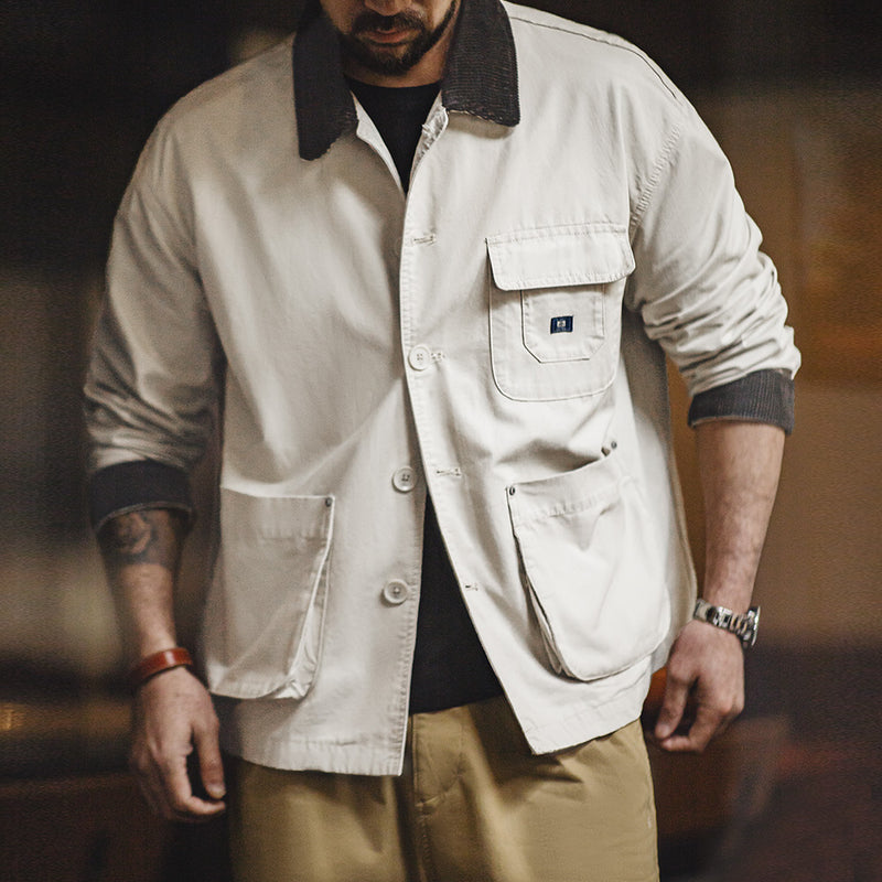 retro hunting lapel jacket, view 8 - MRSLM