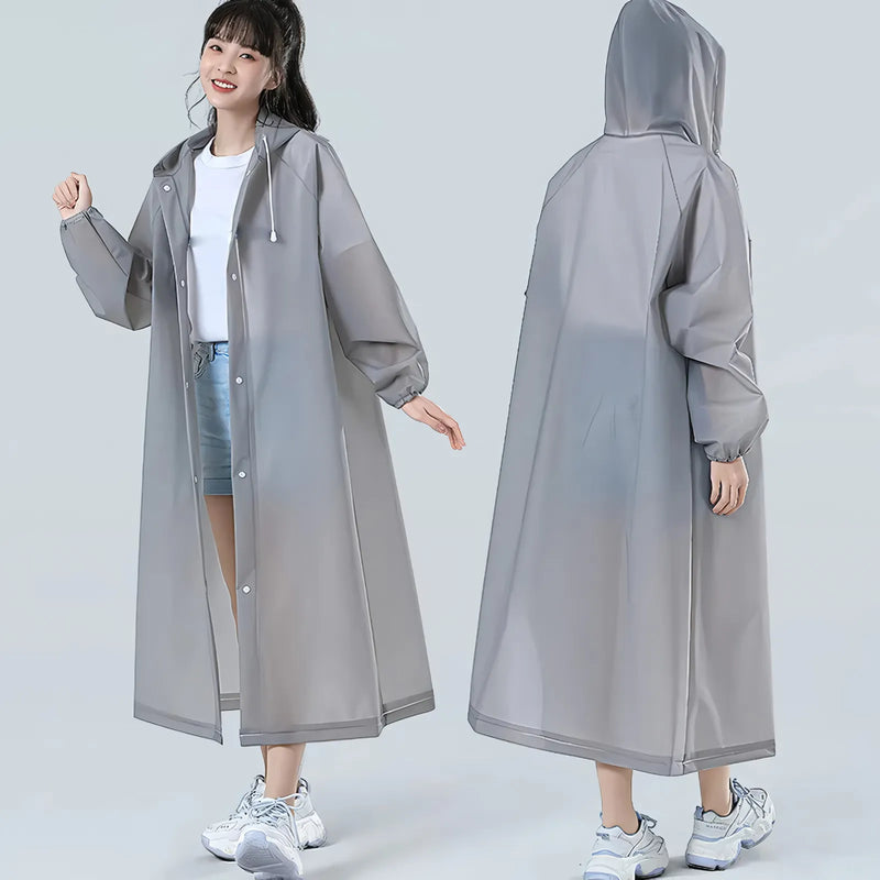 EVA rain poncho, view 2 - MRSLM