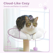 flower cat tree, view 4 - MRSLM