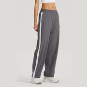 versatile striped sports joggers, view 8 - MRSLM