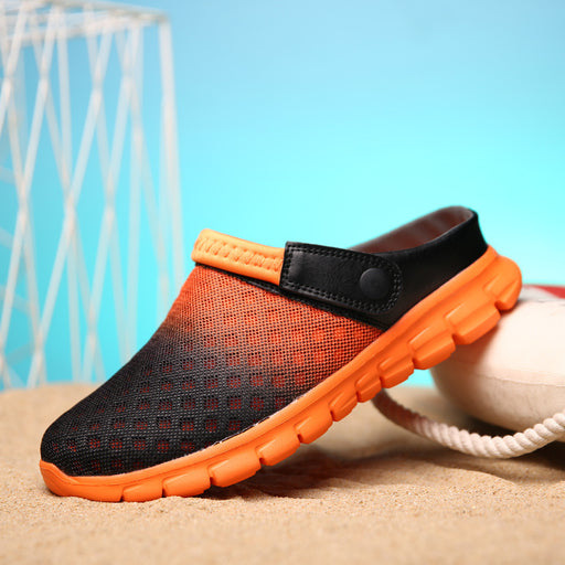 gradient mesh beach slippers - MRSLM